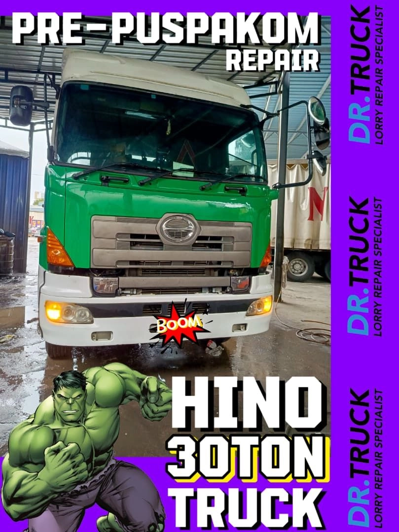 HINO 30 TON TRUCK FULL CHECKING & INSPECTION by DR. TRUCK聽