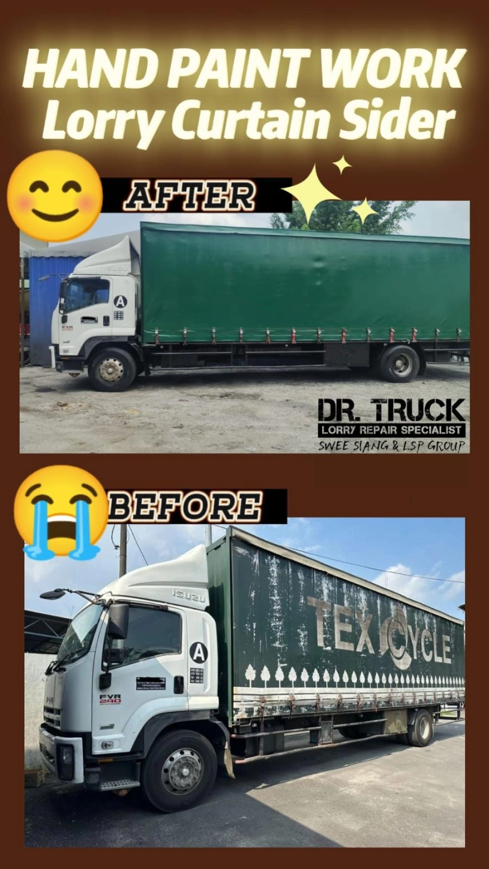 CANVAS Lorry Painting